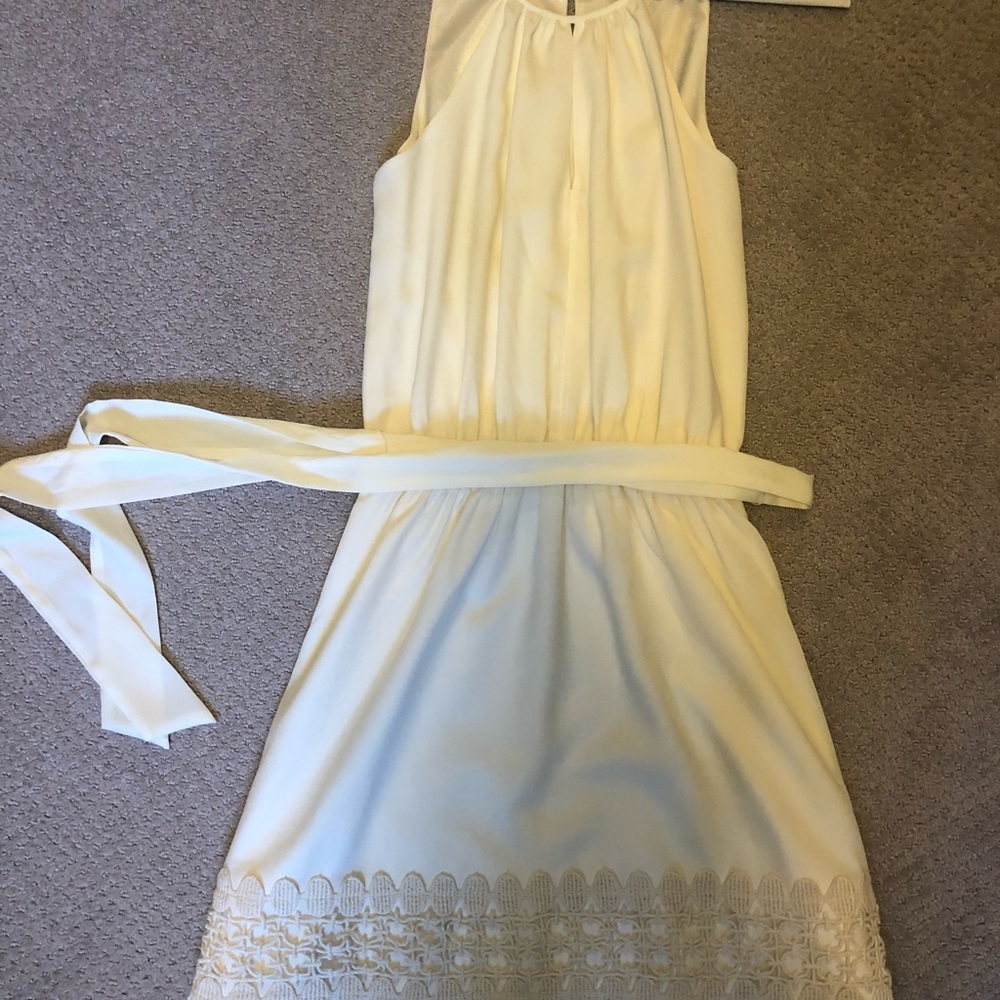 White/ivory dress